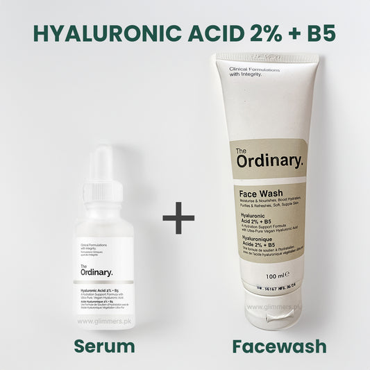 Hyaluronic Serum + Face wash - Combo Offer