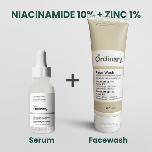 Niacinamide Serum + Face wash - Combo Offer